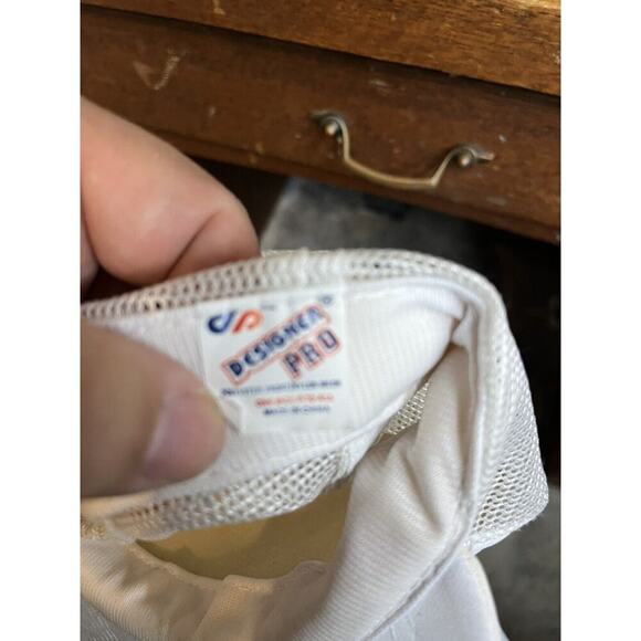 Vintage Stroh Light Snapback Trucker Hat Mesh Cap Made in the USA Scrambled Eggs - Picture 3 of 4